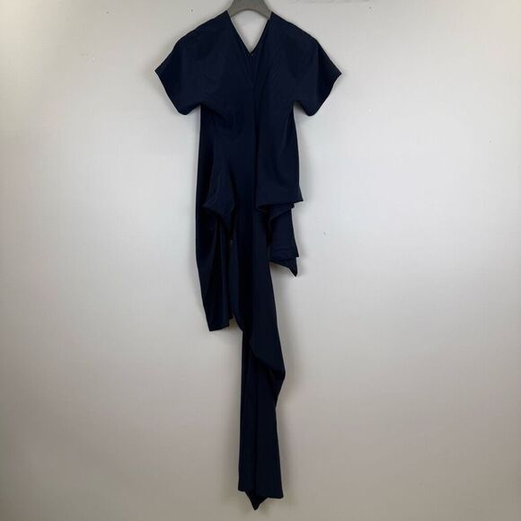 Proenza Schouler Sidney Ruched Slim Self-Tie Silk Dress 🤎 - Picture 7 of 9
